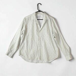 Frank & Eileen Eileen Ditsy Floral Relaxed Button Down Shirt Sz M Cotton